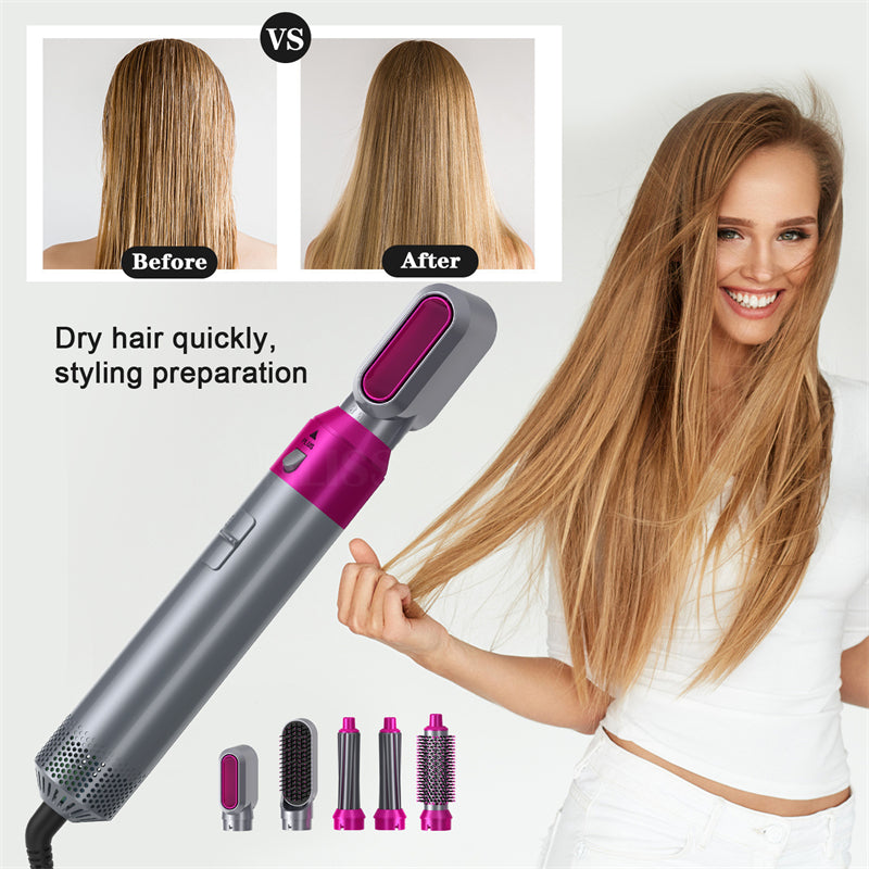 Hot Air Comb Automatic Hair Curler & Straightener